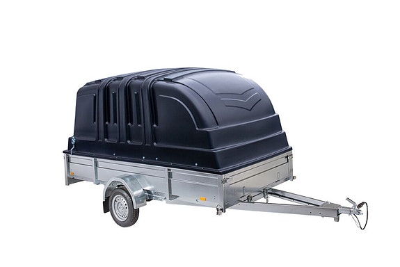 Betanet Cargo L peräkärry kuomulla, lavakoko 150x327x33, uusi