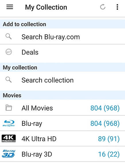 Blu-ray- ja 4K Ultra HD-kokoelma