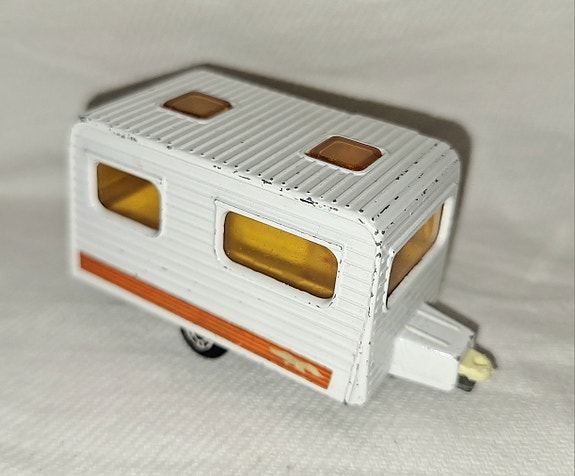 Matchbox Superfast Caravan asuntovaunu v. 1977