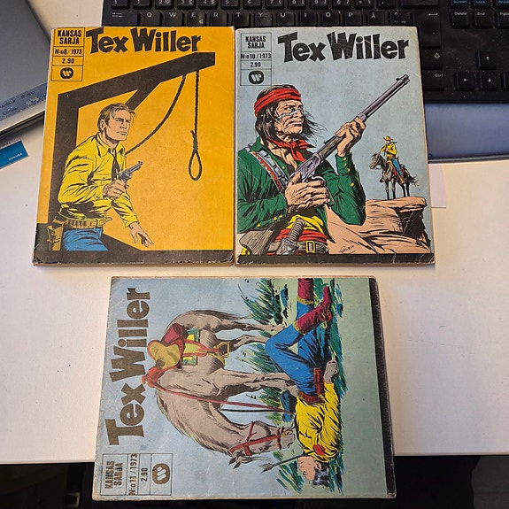 Tex Willer numeroita 1973