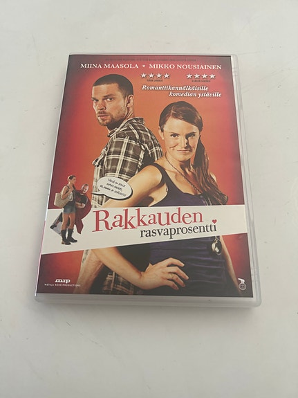 Rakkauden rasvaprosentti DVD-elokuva
