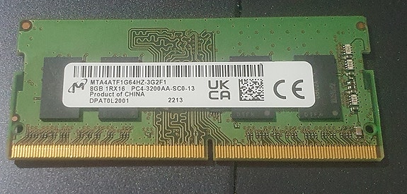 DDR4-moduli SDRAM 8GB