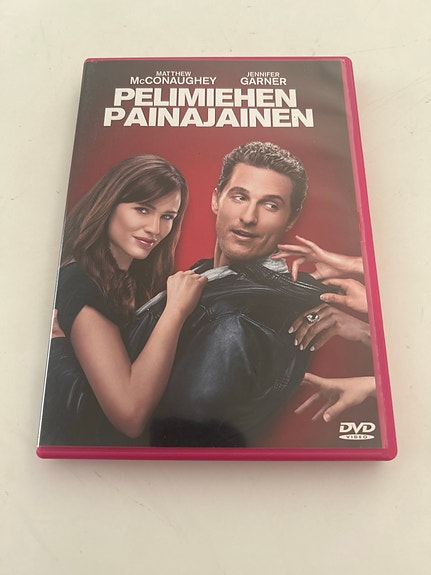 Pelimiehen painajainen DVD-elokuva