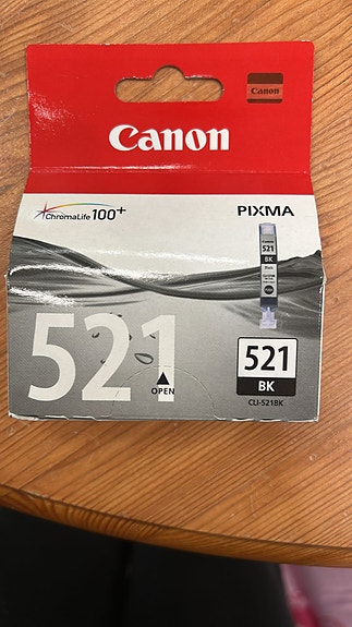 Canon Pixma 521 BK mustekasetti