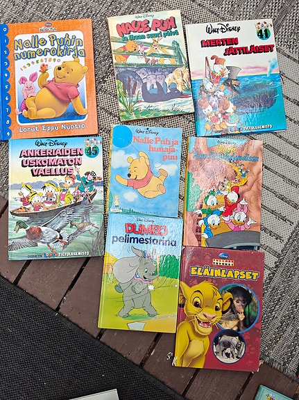 Walt Disney kirjoja