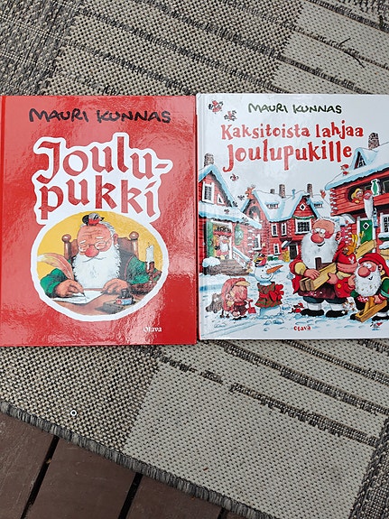 Mauri Kunnas Joulupukki -kirjat 2 kpl