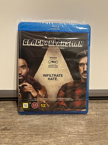 BlacKkKlansman Blu-ray elokuva UUSI