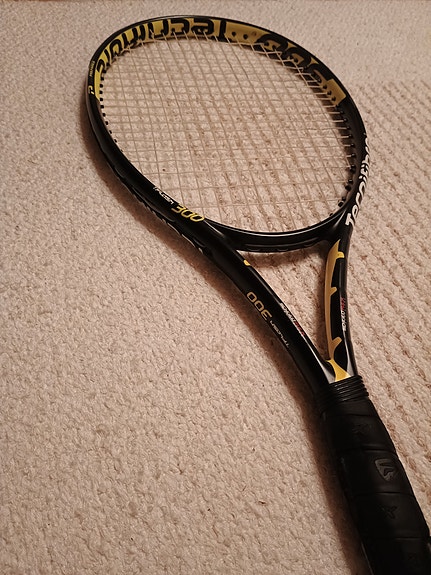Babolat tennismaila musta/keltainen