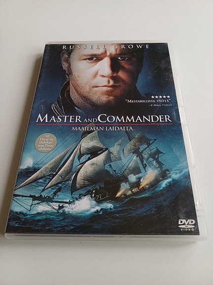 Master and Commander – Maailman laidalla DVD-elokuva