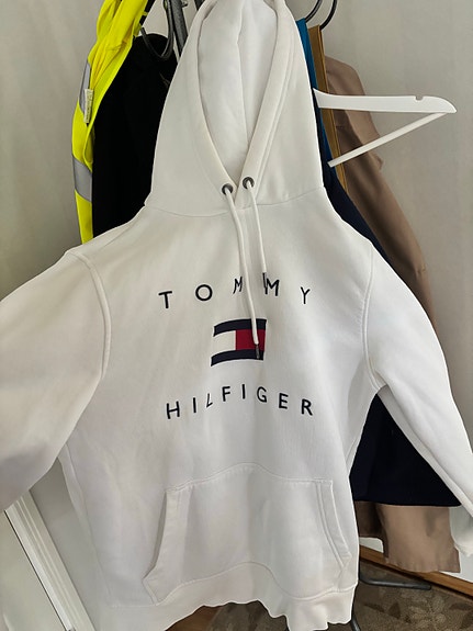Tommy Hilfiger huppari S valkoinen naisten