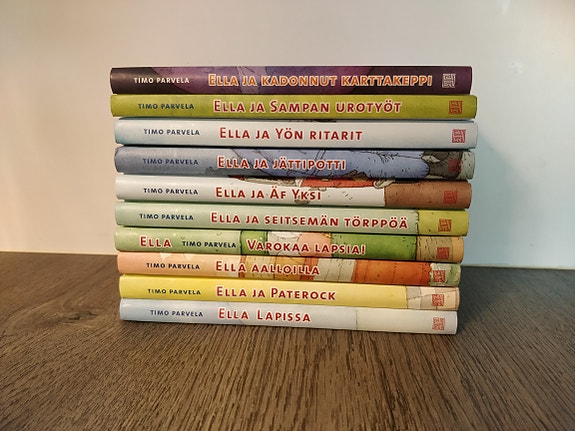 Timo Parvela: Ella kirjoja 10kpl