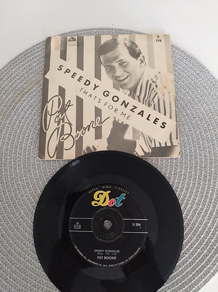 Pat Boone 7" Speedy Gonzales/That's for me