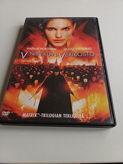 V niin kuin verikosto DVD-elokuva