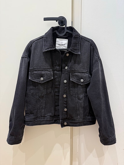 Pull&bear farkkutakki black XS