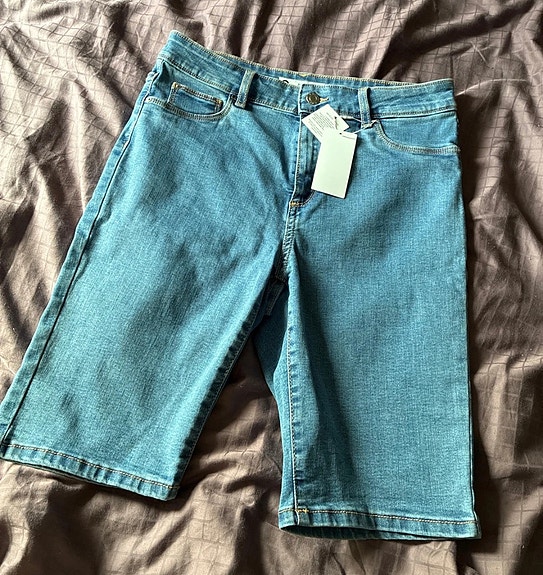 Women’s Denim Bike Shorts M