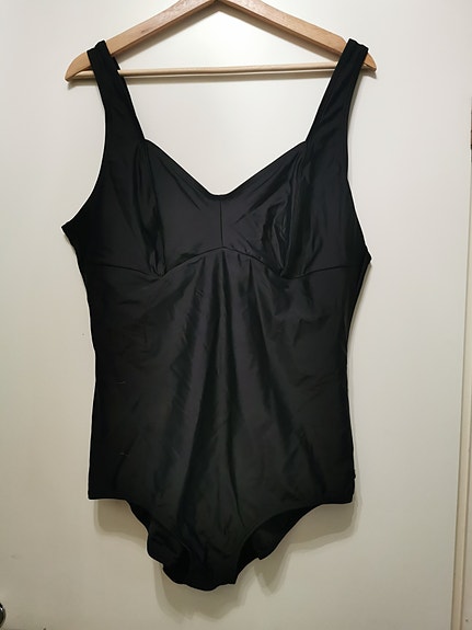 Finnwear uimapuku XXXL musta naisten