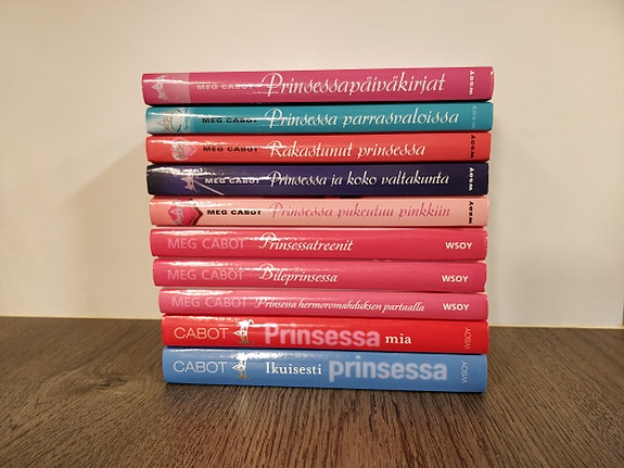 Meg Cabot: Prinsessapäiväkirjat 10kpl