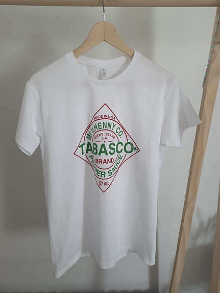 Tabasco t-paita (miesten S)