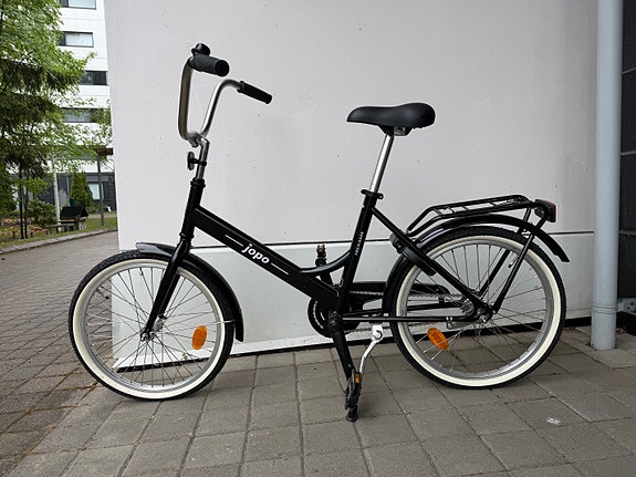 Liki uusi Helkama Jopo kaupunkipyörä 20" unisex musta