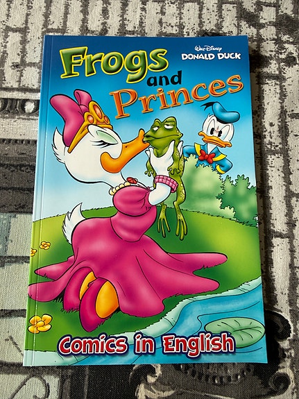 Donald Duck Frogs and Princes sarjakuvakirja