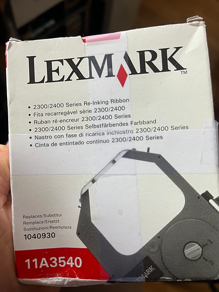 Lexmark 11a3540 mustekasetti