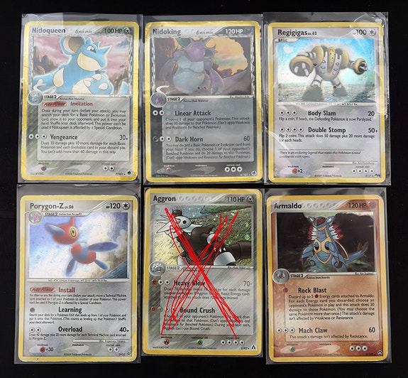 Vanhoja Pokemon-kortteja