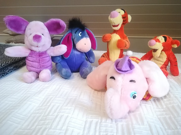 Vintage Disney pehmolelu, 5 erilaista