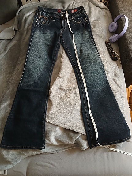 Y2k naisten erittäin hyvät aidot Diva jeans farkut, M