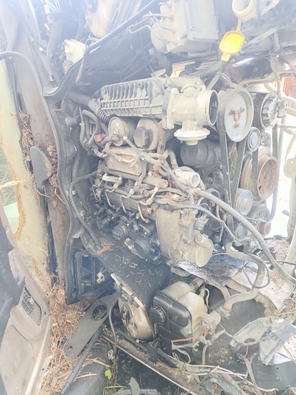 Mercedes-Benz dieselmoottori varaosiksi