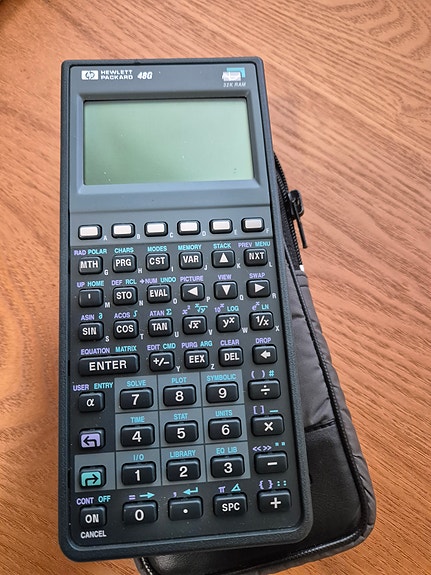 HP 48G graafinen laskin