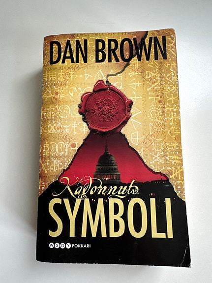 Dan Brown Kadonnut symboli pokkari