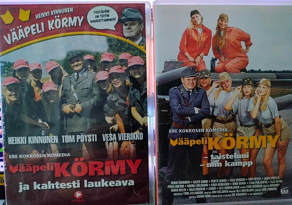 Vääpeli Körmy x2 dvd