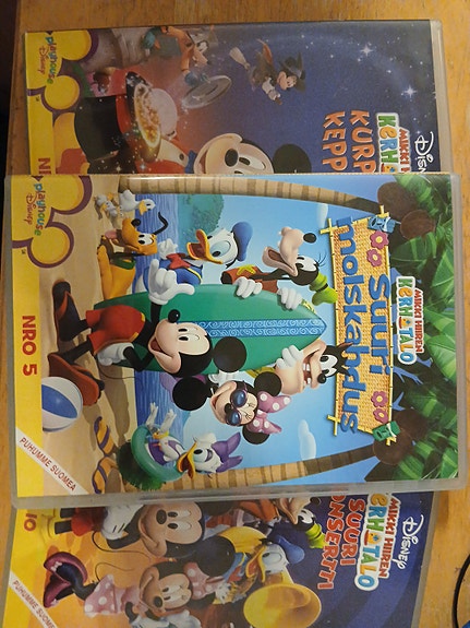 Mikki Hiiren Kerhotalo DVD (Kurpitsakepposia, Suuri molskahdus, Suuri konsertti)
