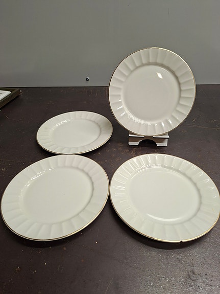 Arabian kultareunaiset lautaset FN-malli
