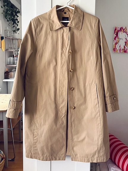 Dixi Coat beige trenssi 40/L