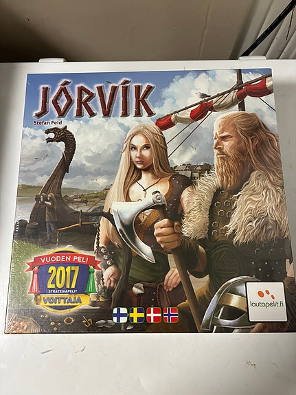 Jórvík lautapeli - Uusi, muoveissa, Vuoden Peli 2017 Voittaja