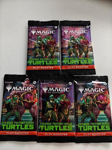 TMNT Play Boosterit Mtg
