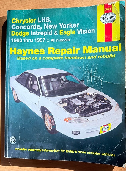 Chrysler Concorde / New Yorker, Dodge Intrepid, Eagle Vision 1993–1997