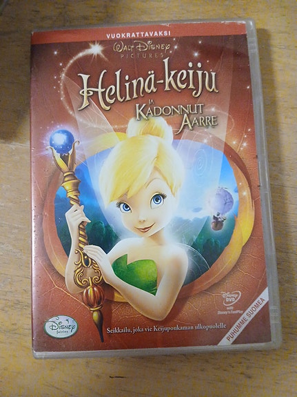Lasten DVD: Helinä-keiju Kadonnut aarre, Arthur ja minimoit, Paw Patrol