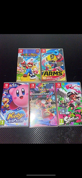 Nintendo Switch pelejä