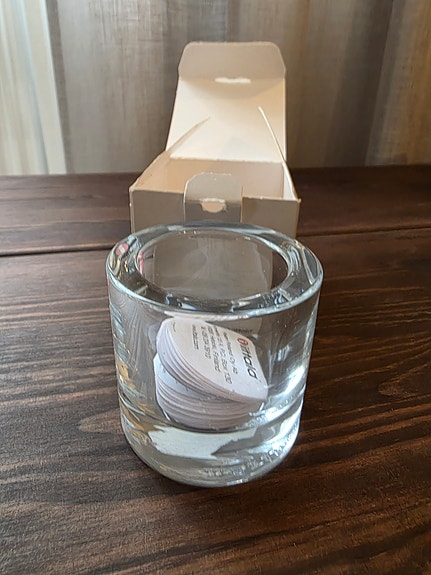 Iittala Kivi tuikkukippo kirkas UUSI