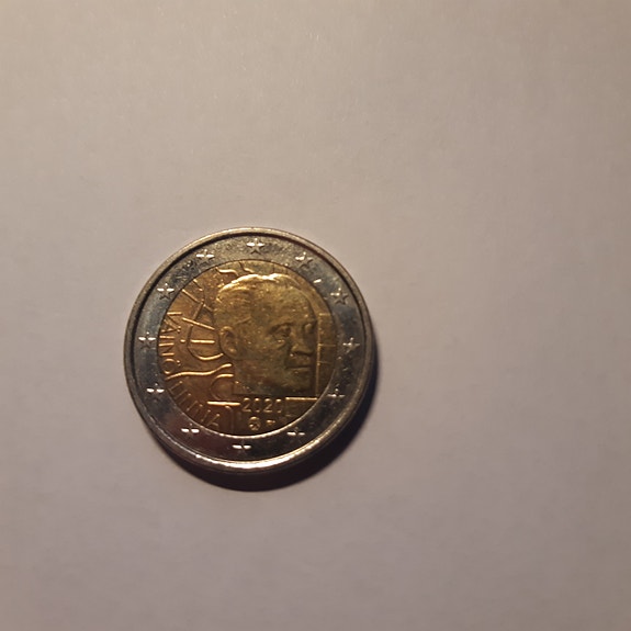 Erikois 2€ vuodelta 2020 VÄINÖ LINNA