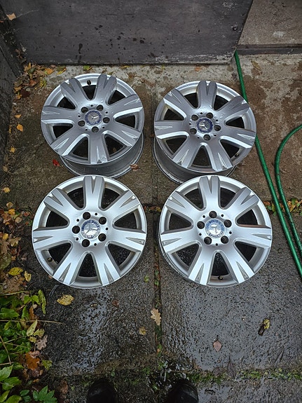 mercedes 16 tuumaset vanteet