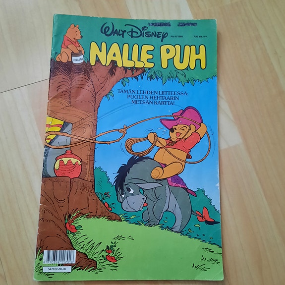 Vanha NALLE PUH lehti 6/1988