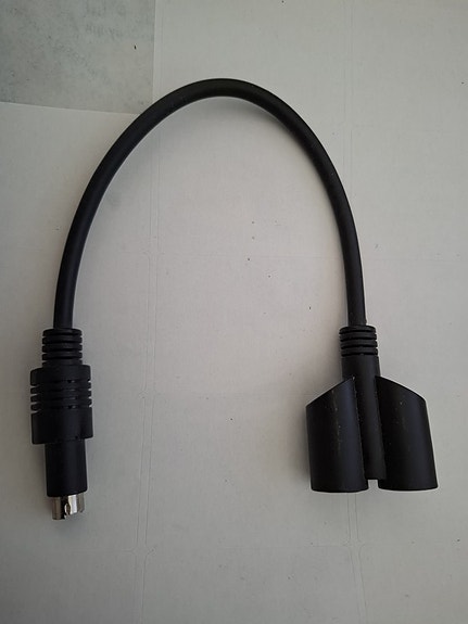 Mini-DIN6-jakajakaapeli, Viivakoodinlukija sekä Optinen hiiri PS2