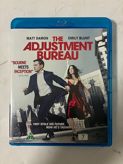 The Adjustment Bureau Blu-ray (K-7) - Matt Damon, Emily Blunt