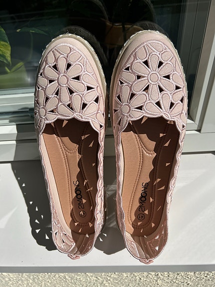 Mono ballerinat koko 41 vaaleanpunainen