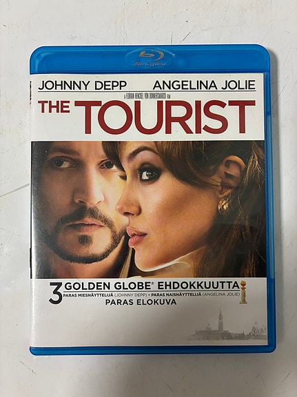The Tourist Blu-ray (Johnny Depp, Angelina Jolie) - Suomi-tekstit