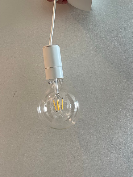 Myydään siisti Ikea kattolamppu