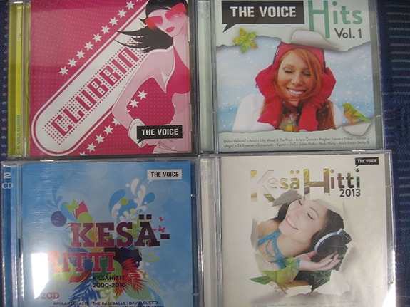The Voice, Double Summer Hits, Dance Party 2003, Mega Trax Vol. 1 kokoelmia
